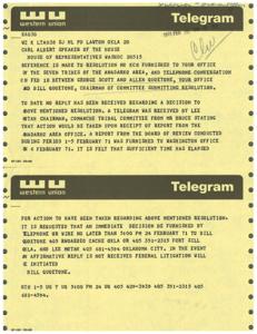 Concern for the American Indian: A Call to Action, 1971-02-10