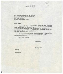 David L. Baldwin: From Yankton to Osage Agency, 1971-01-01 - 1971-12-31