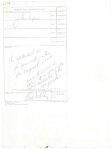 Correspondence regarding Choctaw Nation and Office of Economic Opportunity, 1971-03-01