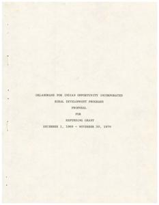 Interoffice Communication Regarding OIO Grant Approval, 1970-05-28
