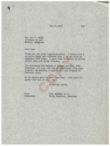 Rehabilitation Bill for Five Civilized Tribes of Eastern Oklahoma, 1950-05-31