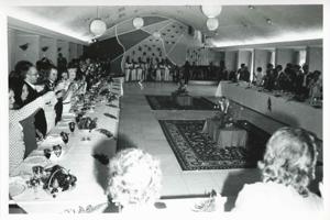 Carl Albert with the House delegation in USSR, Romania, and Yugoslavia in August 1975, 1975-08-04 - 1975-08-29
