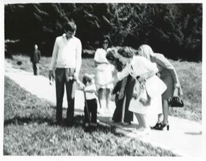 Group of people on the House delegation trip. August 1975, 1975-08-04 - 1975-08-29