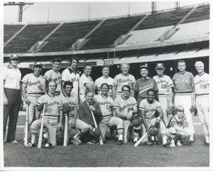 Congressional Baseball team. June 21, 1976, 1976-06-21