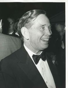 Close-up of Carl Albert dressed in a tuxedo., 1950-01-01 - 1976-12-31