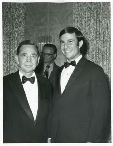 Carl Albert with unidentified men., 1950-01-01 - 1976-12-31
