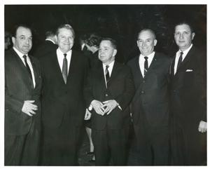 Carl Albert with unidentified men., 1950-01-01 - 1976-12-31