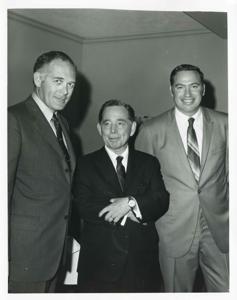 Carl Albert with unidentified people., 1950-01-01 - 1976-12-31