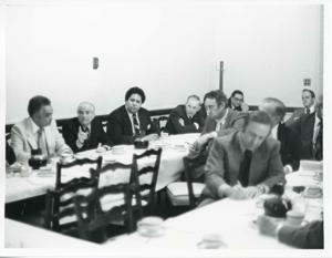 Several men at the Democratic leadership conference., 1950-01-01 - 1976-12-31