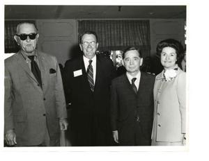 Carl Albert shaking hands with John W. McCormack., 1950-01-01 - 1976-12-31