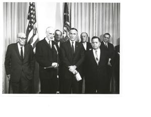 Hubert Humphrey, John W. McCormack, Carl Hayden, and Carl Albert., 1950-01-01 - 1976-12-31