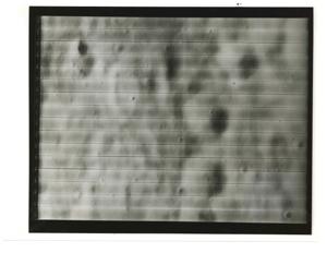 Moon photo from lunar Orbiter I. August 1966, 1966-08-18