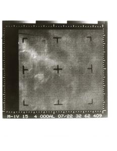 Martian photos by Mariner IV. July 14, 1965, 1965-07-16