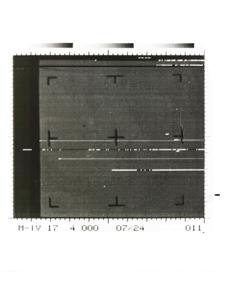 Martian photos by Mariner IV. July 14, 1965, 1965-07-19
