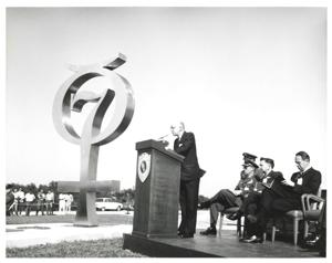 Astronaut Memorial Dedication Ceremonies. November 10, 1964, 1964-11-10