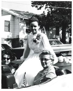 Parade on Armed Forces Day in McAlester, Oklahoma. 1973, 1973-05-19