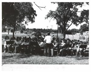 Ceremony at naval depot in McAlester, Oklahoma on Armed Forces Day., 1950-01-01 - 1976-12-31