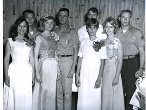Carl Albert speaking at a banquet in McAlester, Oklahoma on Armed Forces Day 1967, 1967-01-01 - 1967-12-31