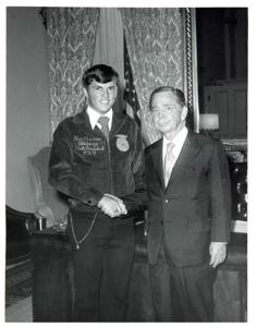 Carl Albert, Clayton Taylor, and Ed Edmonson. 1971, 1971-01-01 - 1971-12-31