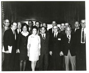 David Argo of McAlester, Oklahoma in front of Capitol building., 1950-01-01 - 1976-12-31