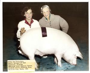 Carl Albert with Reverend Richard Gibbons and family., 1950-01-01 - 1976-12-31