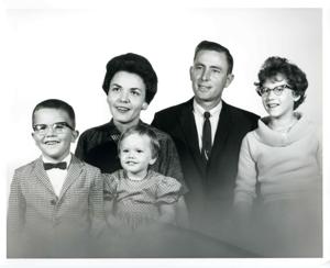 Carl Albert with unidentified people., 1950-01-01 - 1976-12-31