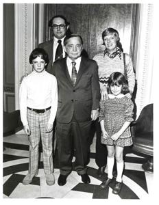 Carl Albert with Don Stuart and Bob Duren., 1950-01-01 - 1976-12-31