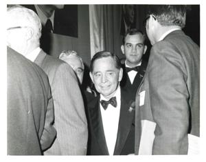 Carl Albert at a banquet., 1950-01-01 - 1976-12-31
