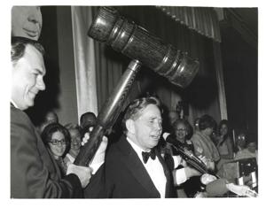 Carl Albert with Larston Farrar., 1950-01-01 - 1976-12-31