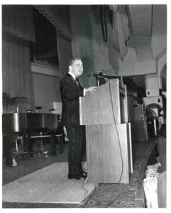 Carl Albert with Henry M. Jackson. 1971, 1971-01-01 - 1971-12-31