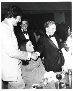 Carl Albert standing behind a podium., 1970-01-01 - 1971-12-31