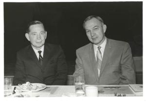 Carl Albert with Sam Hammons. 1971, 1971-01-01 - 1971-12-31