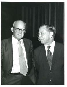 Carl Albert at the Good Roads meeting. September 13, 1971, 1971-09-13