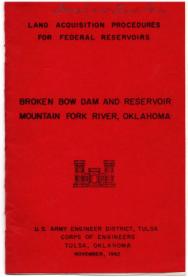 Acquisition Of Land For Broken Bow Dam And Reservoir, 1962-01-01 - 1963-12-31