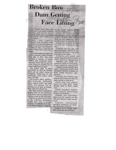 Improvements at Broken Bow Dam: Enhancing Recreation at an Award-Winning Reservoir, 1970-01-01 - 1972-12-31