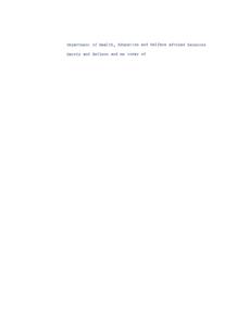 Important Updates from the Department of Health, Education, and Welfare, 1969-01-01 - 1969-12-31
