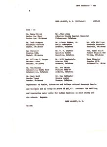 $51,477 Contract Awarded for Water Well Project in Oklahoma Counties, 1969-01-01 - 1969-12-31