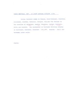 Native American Contract Award for Water Well Renovation, 1969-01-01 - 1969-12-31