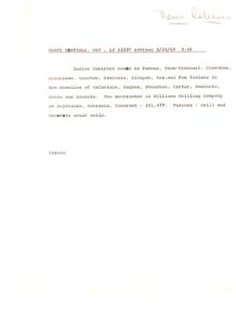 Native American Tribes Awarded Contract for Water Well Renovation, 1969-01-01 - 1969-12-31