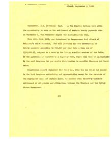 Choctaw Treaty Payments Settlement: A Step Towards Resolution, 1950-01-01 - 1950-12-31