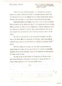 Congressman Carl Albert Secures Funding for Choctaw Per Capita Payments, 1951-01-01 - 1951-12-31