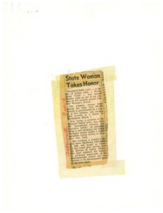 Exceptional Achievement: Wilma Louie Victor Receives Federal Woman&#39;s Award, 1967-01-01 - 1967-12-31