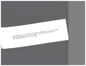 Petition for Contracting Concho School and Agency Complex, 1974-01-01 - 1978-12-31