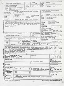 Title: Citizen Band of Potawatomi Indians&#39; After School Program Approval Application, 1978-01-01