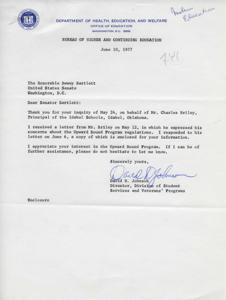 Concerns Regarding Upward Bound Program Regulations, 1977-01-01 - 1977-12-31