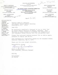 Correspondence and Proposal for the Establishment of an Indian Health Facility in Nowata, Oklahoma, 1974-05-06