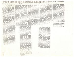 Challenges in Indian Housing Programs: A Call for Improved Communication and Timelines, 1974-06-17