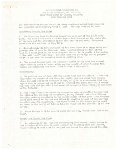 Environmental Inspection Findings at Silas McCarthy Sr. Homesite, 1978-03-01