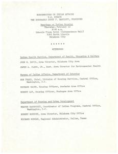 Examining Indian Housing: Testimonies from Government Agencies, 1975-01-01 - 1975-12-31