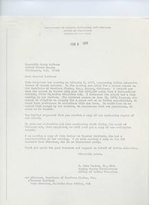 Concerns and Issues at the Institute of Southern Plains, Inc., 1976-03-02